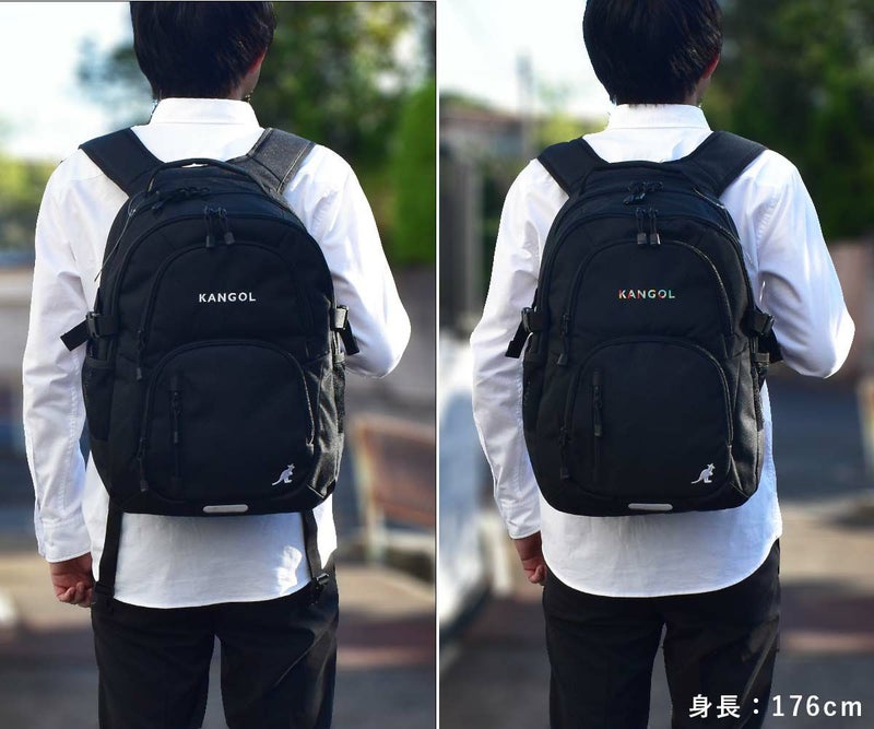 【ポイント最大26倍|10/12限定】カンゴールリュックKANGOL29Lレディースメンズリュックサックバックパックバッグバックスポーツリュックスポーツ通学通学リュック人気ブランドおしゃれ男子女子女子高生大容量レインカバー付き250-1520