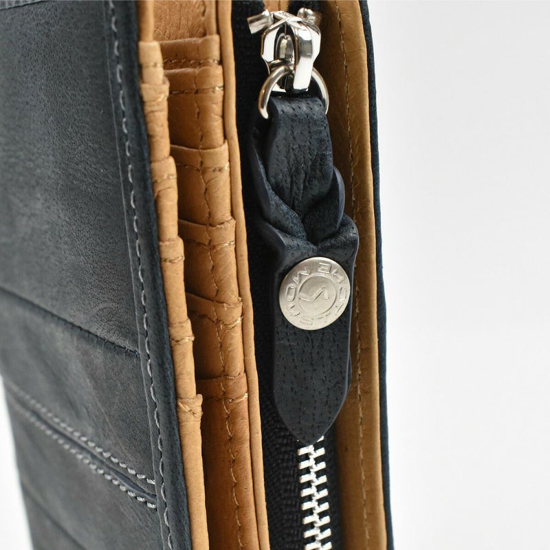 【ポイント最大25倍】ムスタッシュmoustacheミドルウォレット財布二つ折り財布二つ折り2つ折り本革革レザーメンズレディースレンジナ折りたたみラウンドファスナーブランドおしゃれ縦型タテ型人気大容量ギフトプレゼントDBR-5409