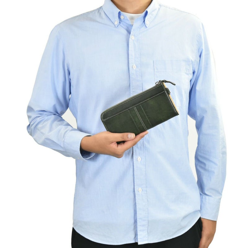 【ポイント最大25倍】ムスタッシュmoustache長財布財布メンズレディース本革革レザーファスナーラウンドファスナーウォレットロングウォレットメンズ財布メンズ長財布プレゼントおしゃれブランド大容量大人カジュアル大きめDBR-5409