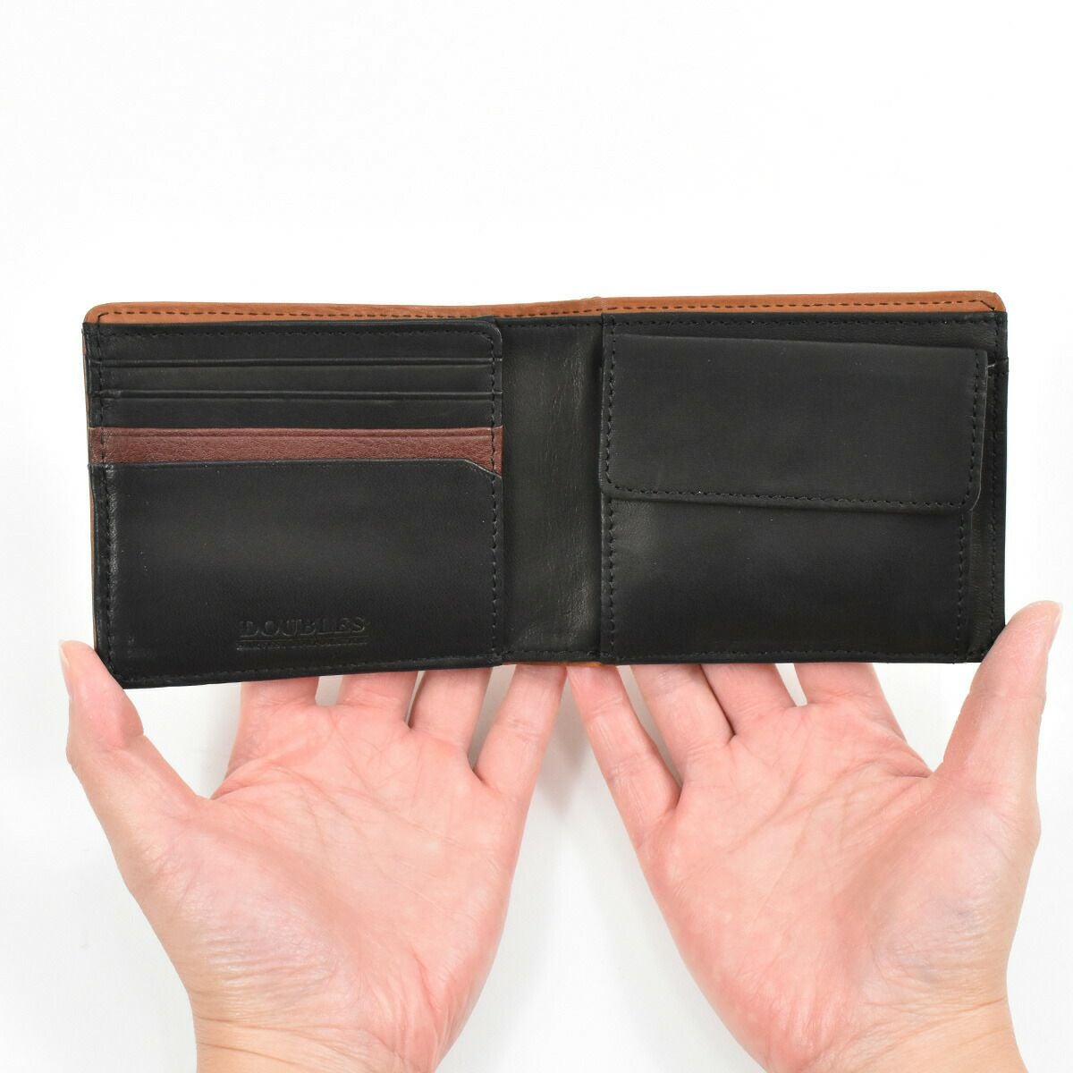 【ポイント最大28倍|10/15限定】DOUBLESダブルス財布二つ折りメンズレディース二つ折り財布本革革レザースキミング防止RFID2つ折り2つ折り財布ウォレット彼氏折りたたみギフトプレゼント人気ブランド薄いミニ財布セキュリティDMO-7482