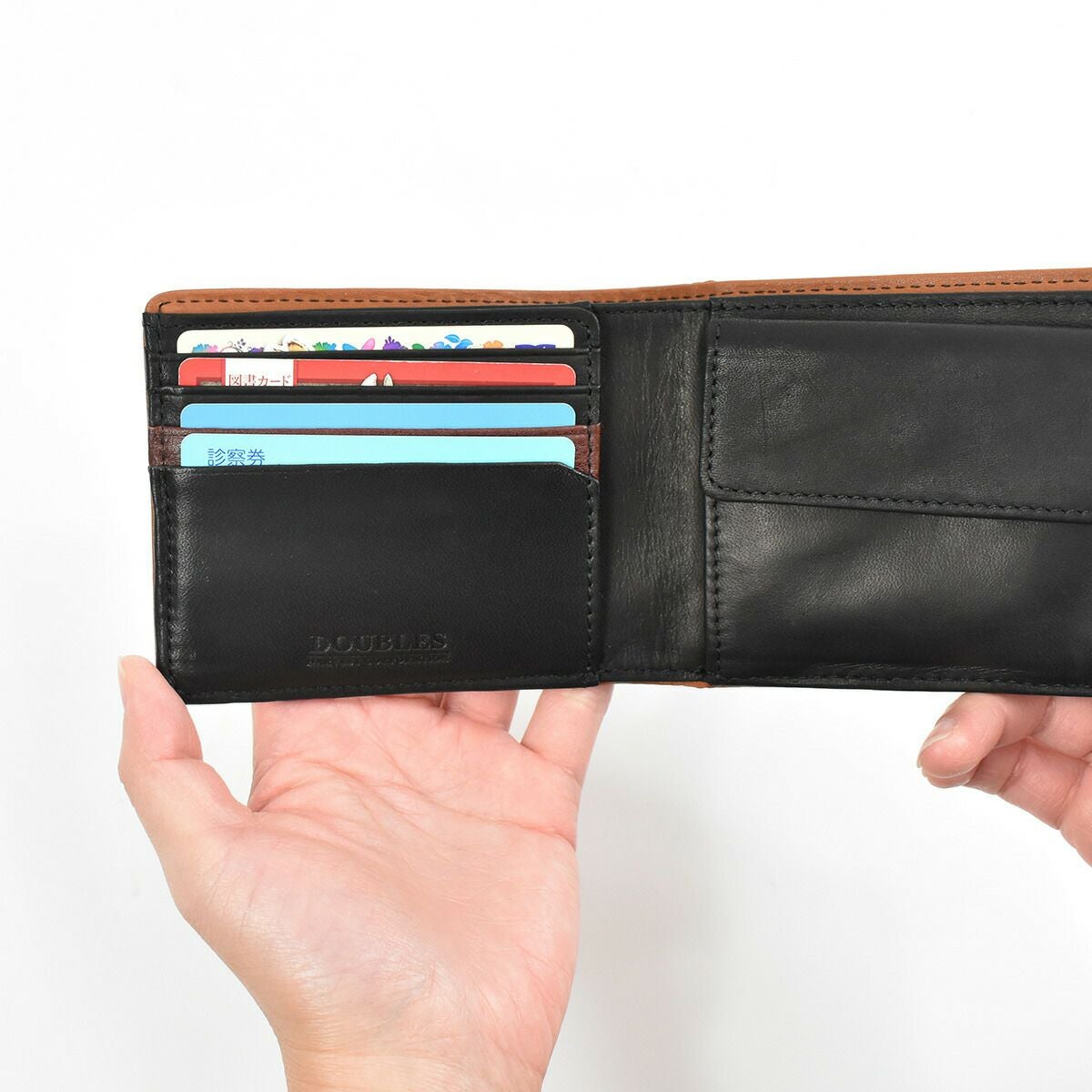 【ポイント最大28倍|10/15限定】DOUBLESダブルス財布二つ折りメンズレディース二つ折り財布本革革レザースキミング防止RFID2つ折り2つ折り財布ウォレット彼氏折りたたみギフトプレゼント人気ブランド薄いミニ財布セキュリティDMO-7482