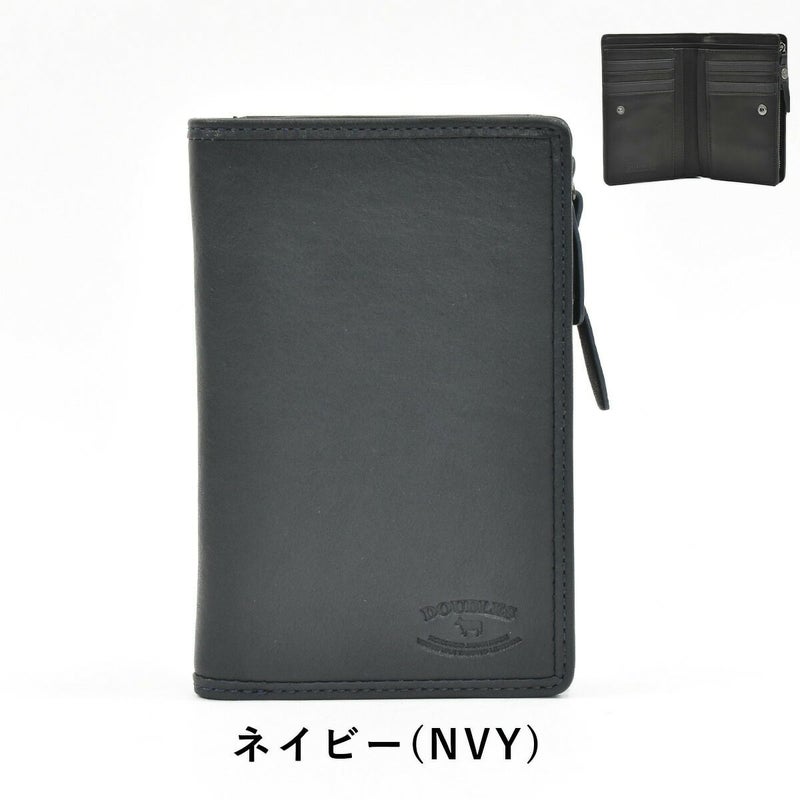 【ポイント最大26倍|10/16限定】DOUBLESダブルスミドルウォレット財布二つ折りメンズレディース二つ折り財布本革革レザースキミング防止RFID2つ折り2つ折り財布ウォレット彼氏折りたたみギフトプレゼント人気ブランドセキュリティDMO-7484