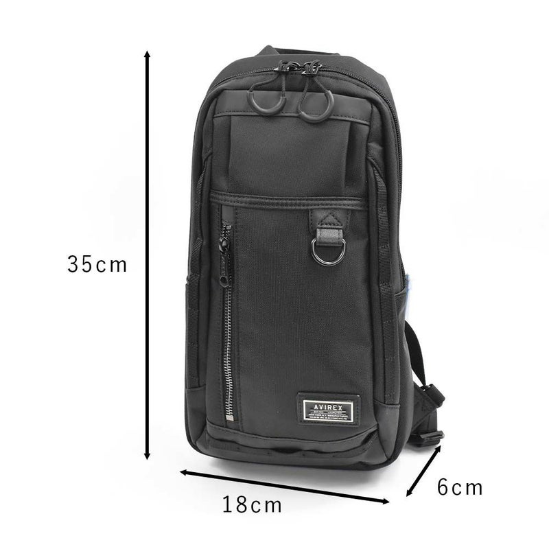 【エントリーで全員20倍|特典付】アビレックスボディバッグAVIREXバッグウエストポーチショルダーバッグアヴィレックスメンズレディースショルダーバックボディバックブランド人気軽量かっこいいソリッドミリタリーブラック迷彩AX2051