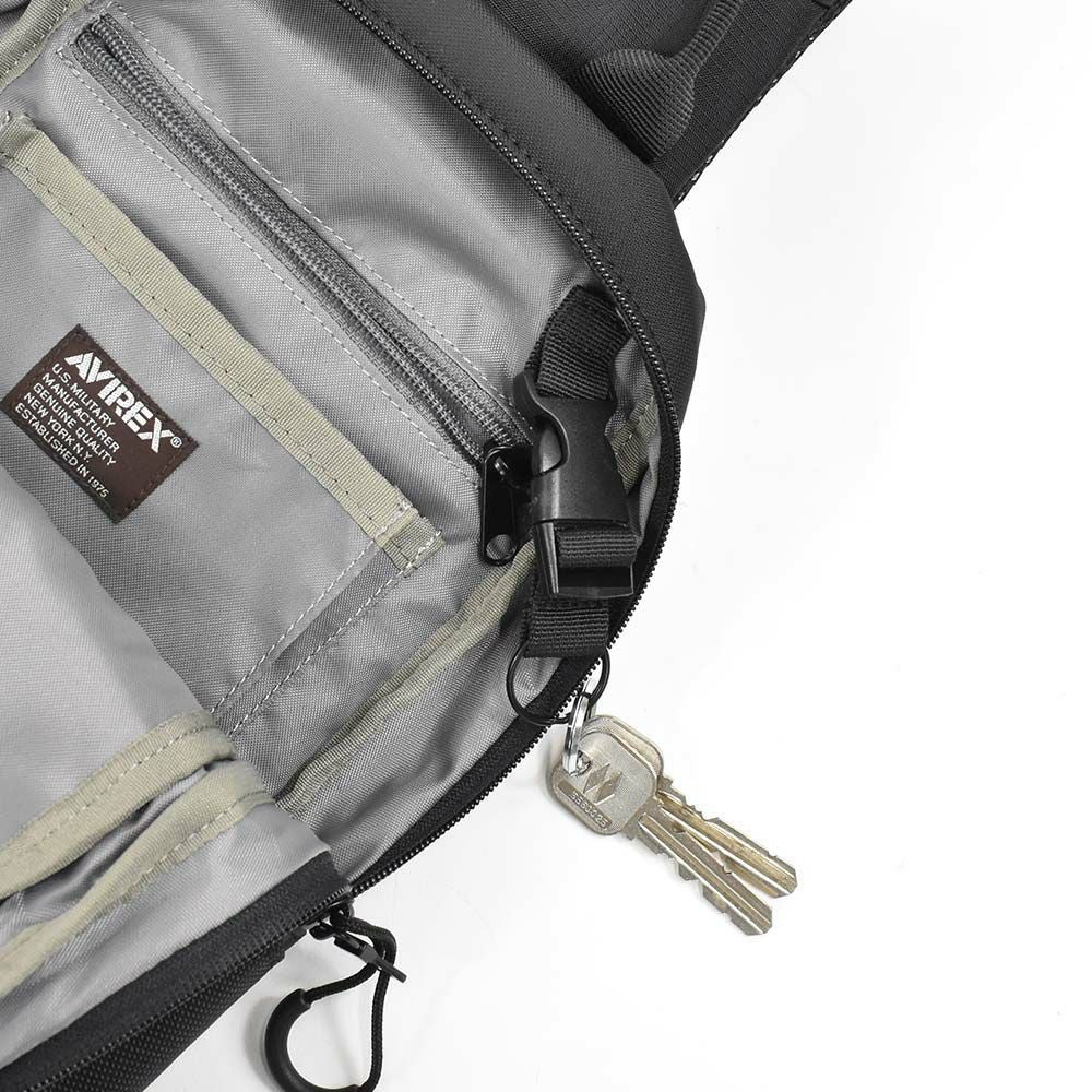 【エントリーで全員20倍|特典付】アビレックスボディバッグAVIREXバッグウエストポーチショルダーバッグアヴィレックスメンズレディースショルダーバックボディバックブランド人気軽量かっこいいソリッドミリタリーブラック迷彩AX2051