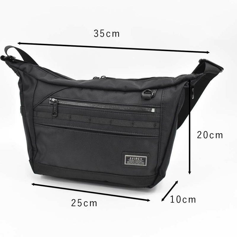 【エントリーで全員20倍|特典付】アビレックスショルダーバッグAVIREXバッグアヴィレックスメンズレディースショルダーバックショルダー斜めがけバッグ斜め掛けバッグブランド人気軽量男性かっこいいソリッドミリタリーブラック迷彩AX2052