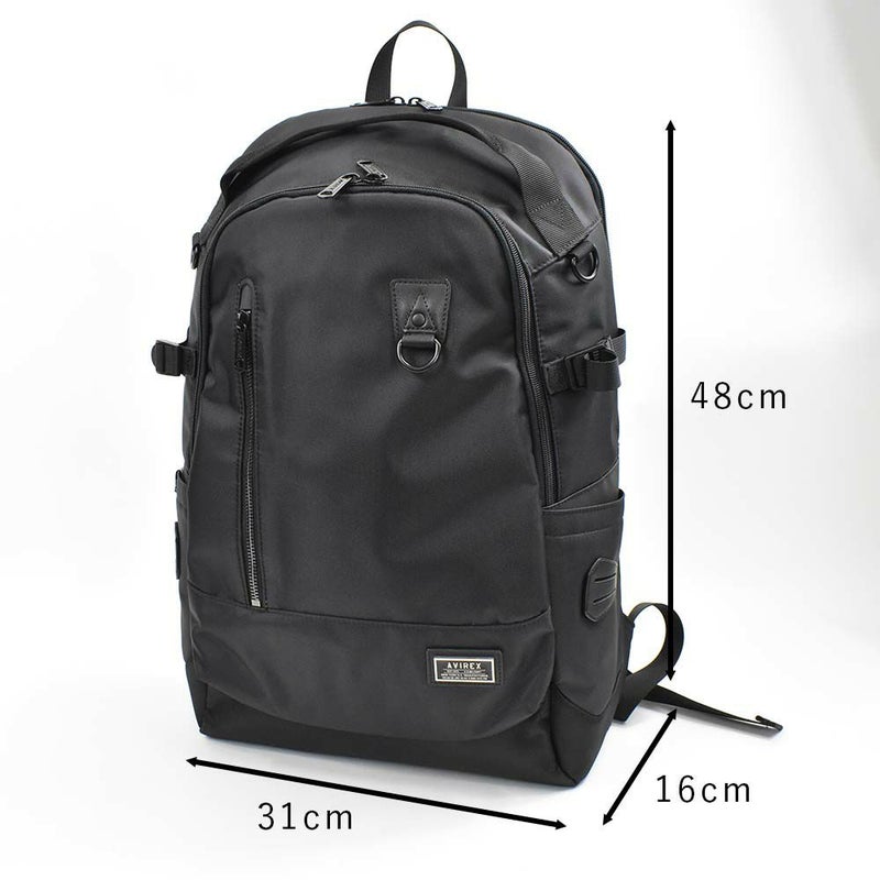 【エントリーで全員20倍|特典付】アビレックスリュックAVIREXバッグアヴィレックスメンズレディースリュックサックバックパックリックサックスポーツリュックブランド人気軽量男性通学スポーツソリッドミリタリーブラック迷彩AX2053