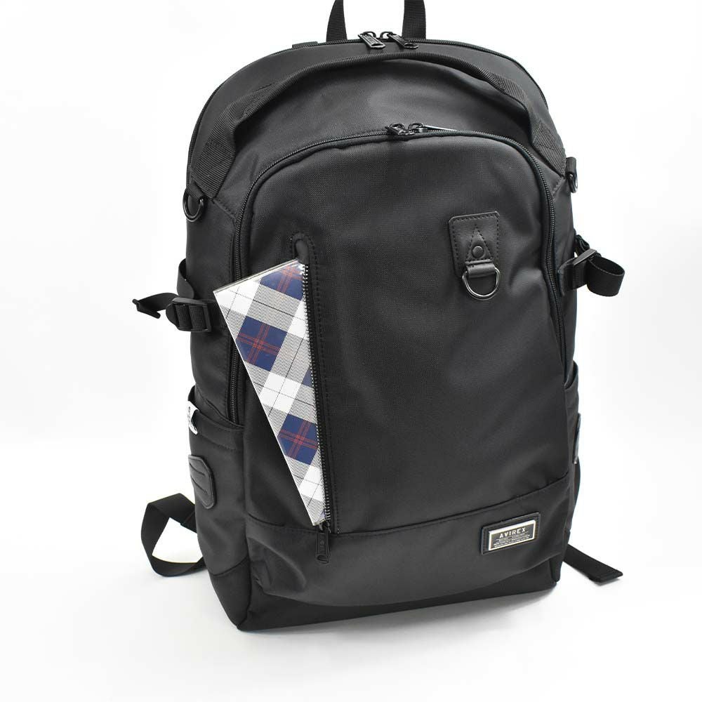 【エントリーで全員20倍|特典付】アビレックスリュックAVIREXバッグアヴィレックスメンズレディースリュックサックバックパックリックサックスポーツリュックブランド人気軽量男性通学スポーツソリッドミリタリーブラック迷彩AX2053