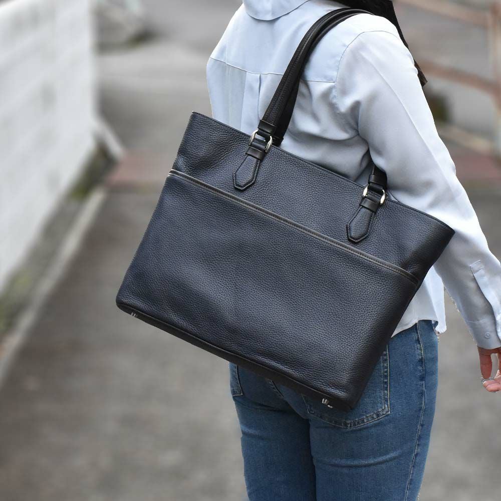 【限定エコバッグプレゼント】ファイブウッズFIVEWOODS本革トートバッグメンズレディースA4グレインGRAINトートバック本革トートバッグレザートートビジネストート肩掛けカバン日本製シンプル大容量通勤手提げバッグfivewoods39095