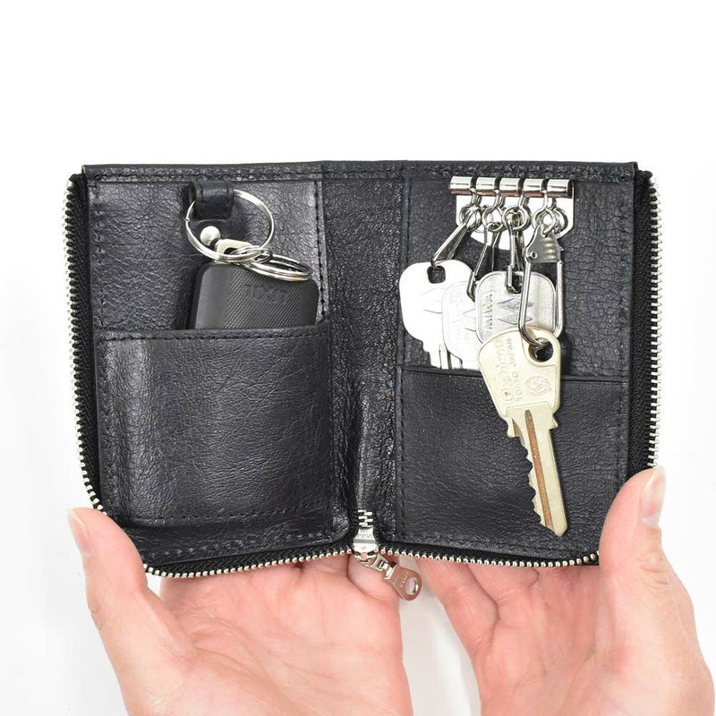 【ポイント最大34倍|12/15限定】LeeリーキーケースメンズレディースCROSS本革牛革革レザー鍵ケースキーケースキーホルダー5連ブランドおしゃれかっこいいおすすめギフトプレゼント彼氏誕生日プレゼント男性ブラックブラウン320-1892