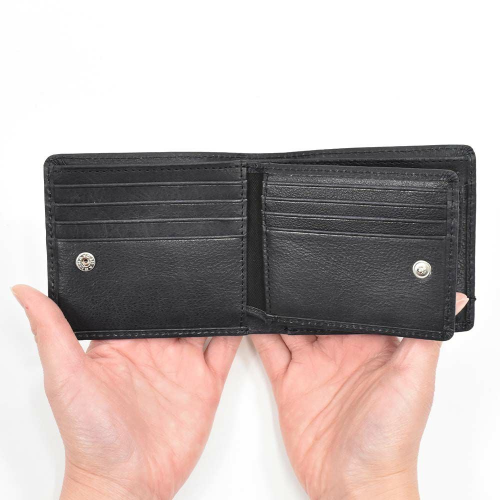 【ポイント最大34倍|12/15限定】Leeリー財布二つ折りクリアポケット付きメンズレディース二つ折り財布本革革レザー2つ折り2つ折り財布ウォレット彼氏折りたたみギフトプレゼント人気ブランド薄い小銭入れあり札入れ320-1894