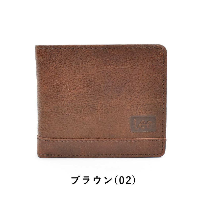 【ポイント最大34倍|12/15限定】Leeリー財布二つ折りクリアポケット付きメンズレディース二つ折り財布本革革レザー2つ折り2つ折り財布ウォレット彼氏折りたたみギフトプレゼント人気ブランド薄い小銭入れあり札入れ320-1894