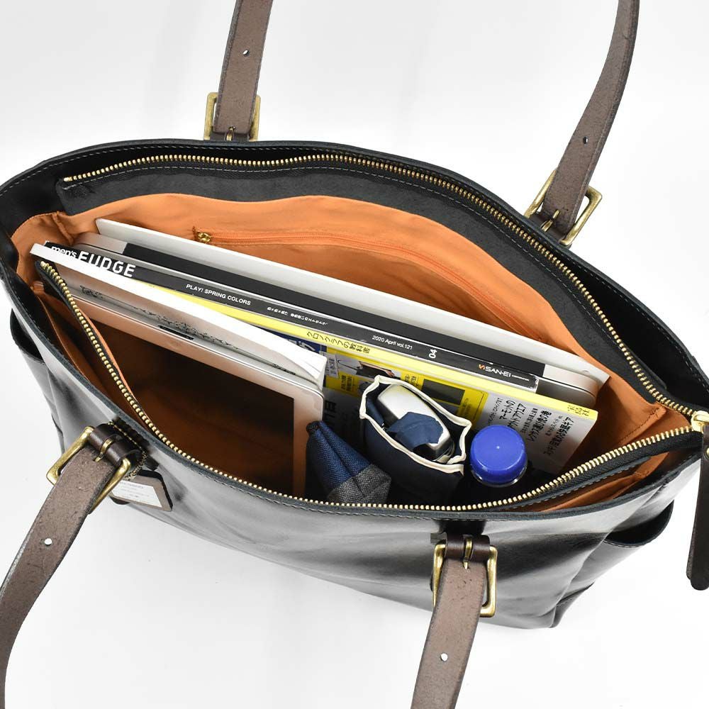 【限定エコバッグプレゼント】トートバッグ本革メンズレディースZehaツェハA4トートバック本革トートバッグレザートートビジネストート肩掛けカバン日本製シンプル大容量通勤通学姫路レザーbrilliantブリリアント290-9800