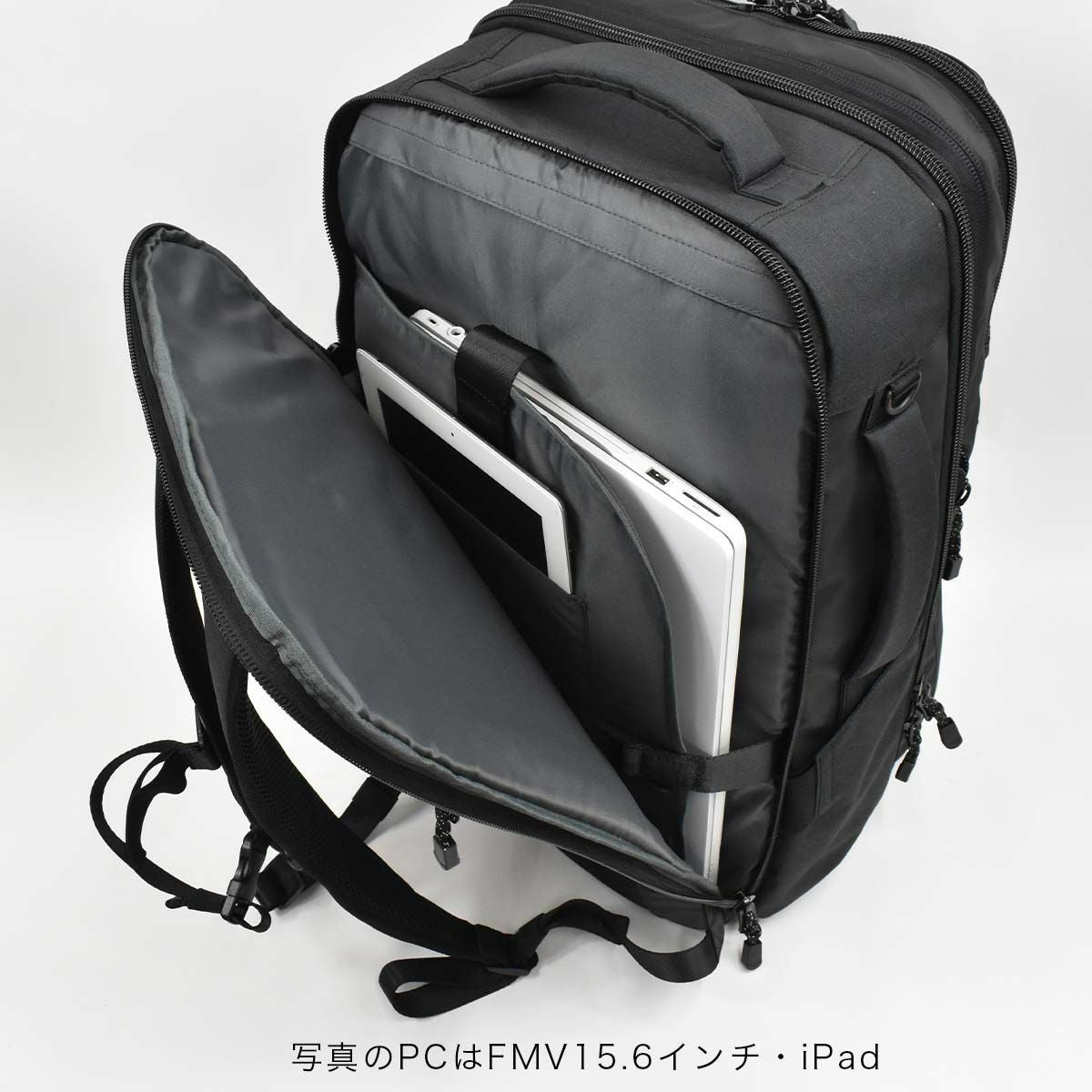 【限定エコバッグプレゼント】MOUSTACHEムスタッシュリュック大容量最大52LA3特大メンズレディースリュックサックバックパックバッグパック容量拡張おしゃれ大きい大きめスポーツリュックスポーツデカチュック登山軽い旅行撥水MIU0520