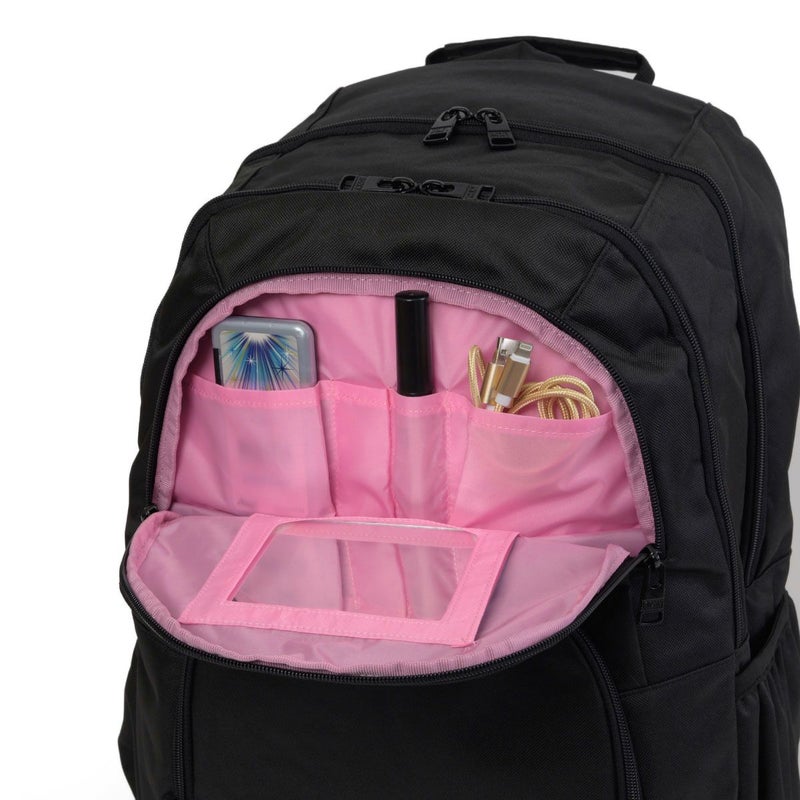 【2025新作】ロキシーリュック鏡付きROXY通学女子30LB4レディース中学生高校生女子高生女の子リュックサック通学リュックスポーツリュックスクールリュックかわいい可愛い人気ブランドRBG251302