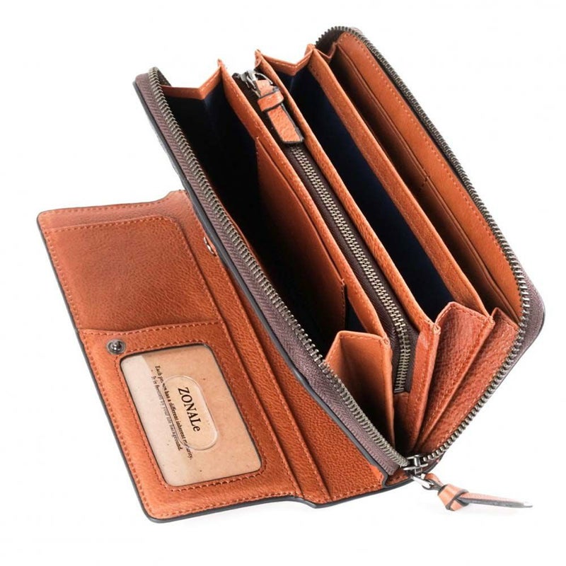 【P最大35倍|お買い物マラソン】ゾナールZONALe長財布ラウンドファスナー財布本革革レザーメンズレディースかぶせ型オルロORLOファスナー付きロングウォレットメンズ財布小銭入れ付きブランド人気大容量彼氏おしゃれ31224