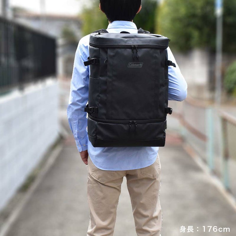 【限定エコバッグプレゼント】コールマンリュックColeman35LSHIELD352layer2層式バックパックメンズレディース中学生高校生大学生男子女子通学リュックスポーツリュック防水リュック通学スポーツ防水撥水ブランドシールド35