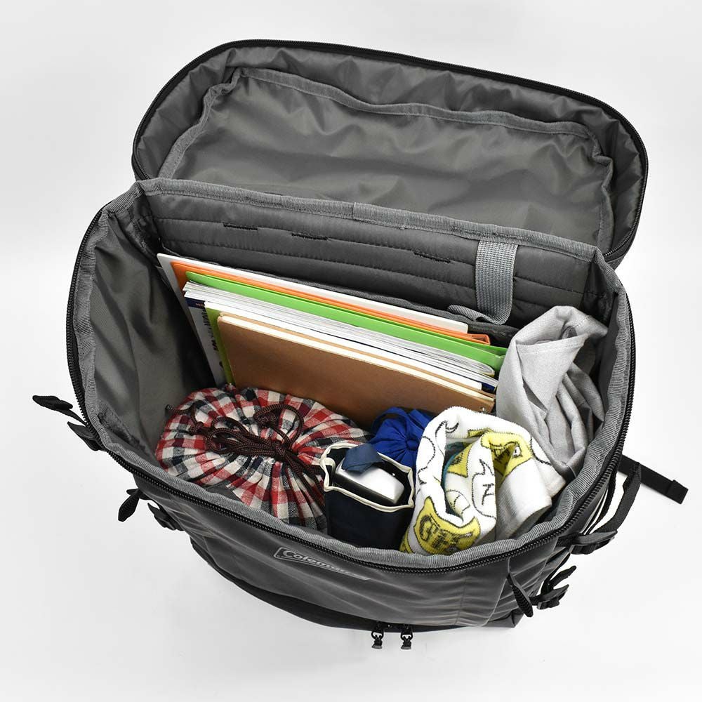 【限定エコバッグプレゼント】コールマンリュックColeman35LSHIELD352layer2層式バックパックメンズレディース中学生高校生大学生男子女子通学リュックスポーツリュック防水リュック通学スポーツ防水撥水ブランドシールド35