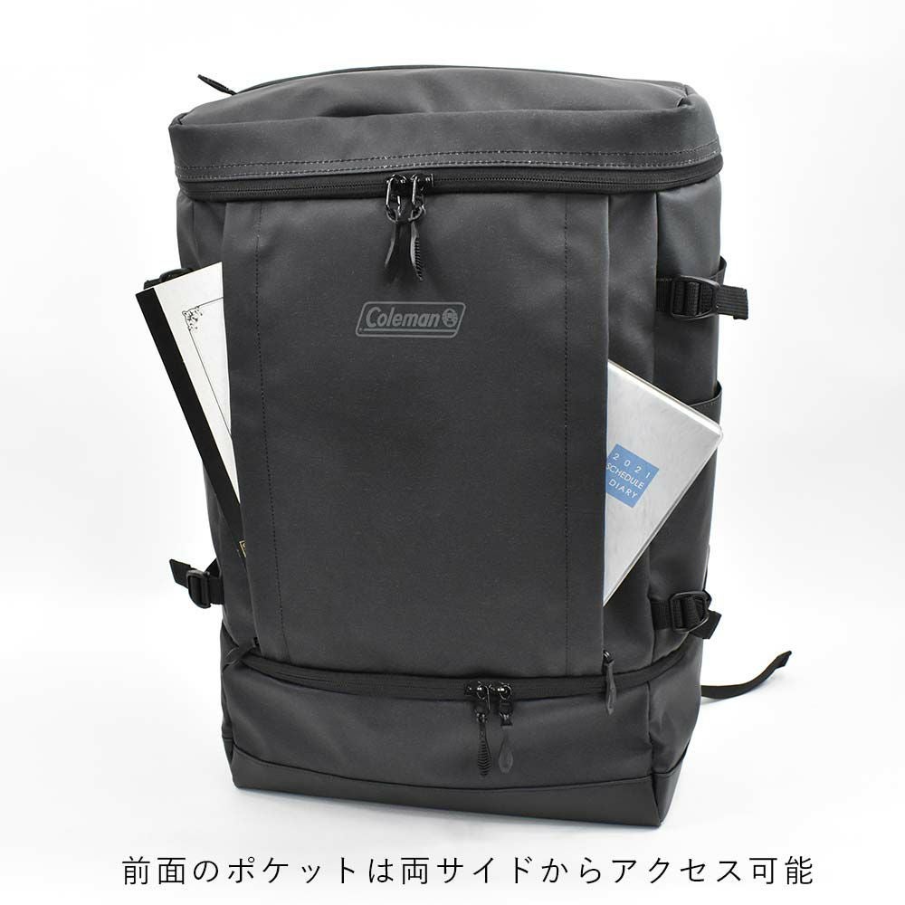 【限定エコバッグプレゼント】コールマンリュックColeman35LSHIELD352layer2層式バックパックメンズレディース中学生高校生大学生男子女子通学リュックスポーツリュック防水リュック通学スポーツ防水撥水ブランドシールド35