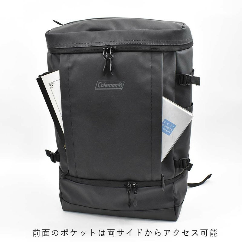 【限定エコバッグプレゼント】コールマンリュックColeman35LSHIELD352layer2層式バックパックメンズレディース中学生高校生大学生男子女子通学リュックスポーツリュック防水リュック通学スポーツ防水撥水ブランドシールド35