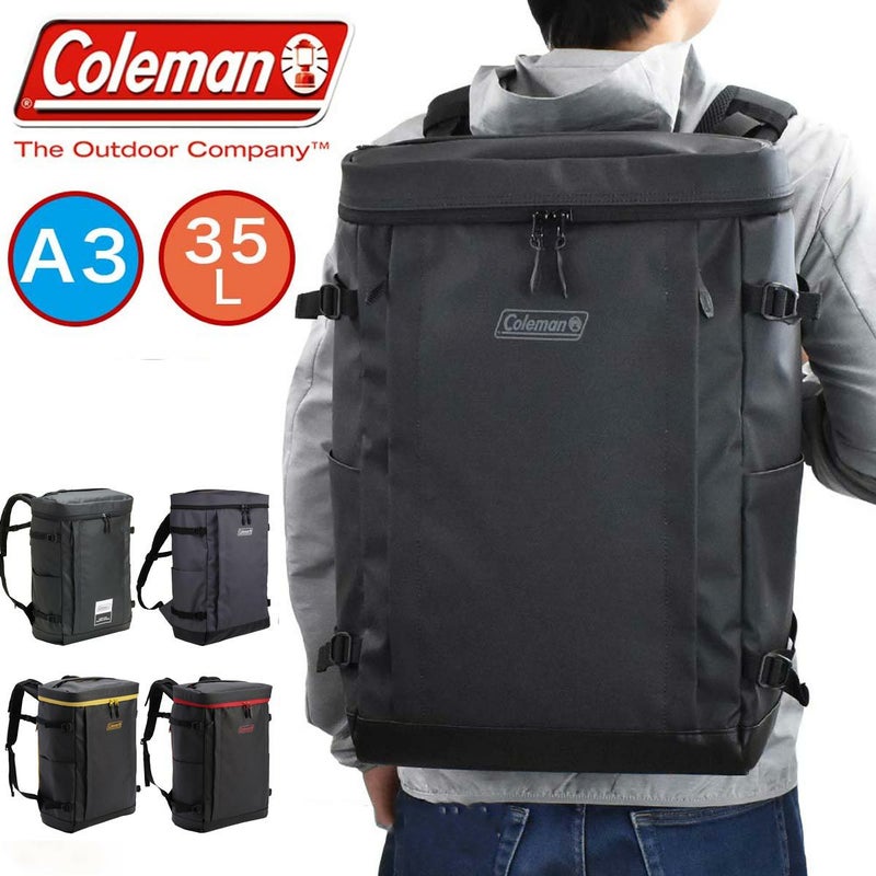 【限定エコバッグプレゼント】コールマンリュックColeman35LSHIELD35バックパックメンズレディース中学生高校生大学生男子女子通学リュックスポーツリュック防水リュック通学スポーツ防水撥水ブランド大容量シールド35