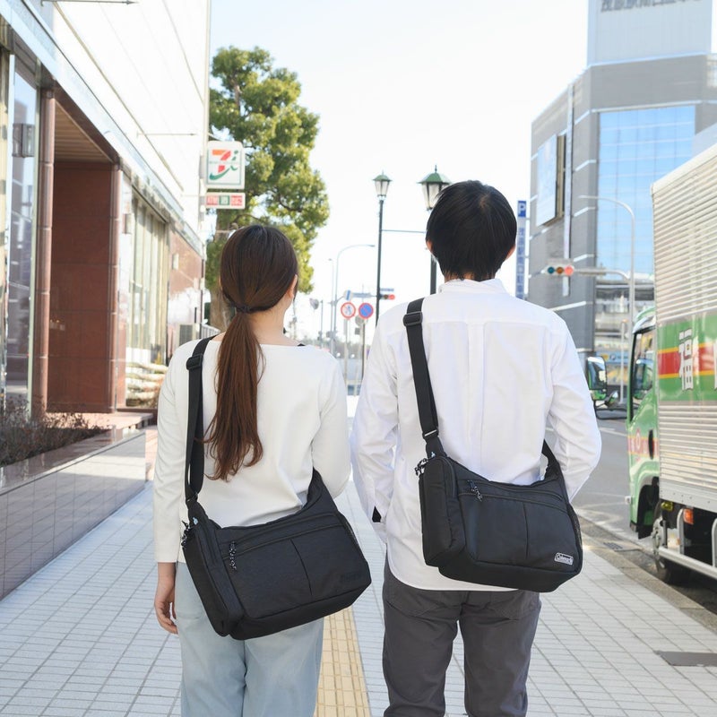 ショルダーバッグメンズコールマンColemanA4COOLSHOULDERMDショルダーバックレディースショルダー斜めがけ斜め掛け肩掛けカバンおしゃれ人気通学通勤ブランド大きめ大人クールショルダーMD