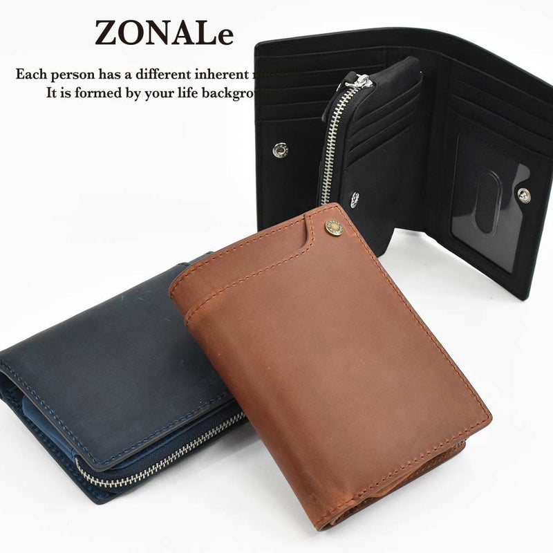 ゾナールZONALe二つ折り財布二つ折り財布2つ折り本革革レザーメンズレディース折りたたみミドルウォレット小銭入れ付きメンズ財布VINTAGEビンテージブランドおしゃれ人気大容量ギフトプレゼント31142父の日