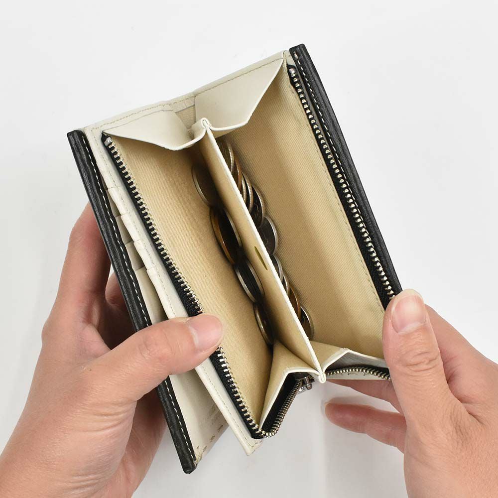 キャサリンハムネットKATHARINEHAMNETTLONDONミドルウォレット財布二つ折り縦長メンズレディーステーラード2二つ折り財布ファスナー本革革レザーブランド2つ折り財布おしゃれかっこいいギフト490-58705父の日