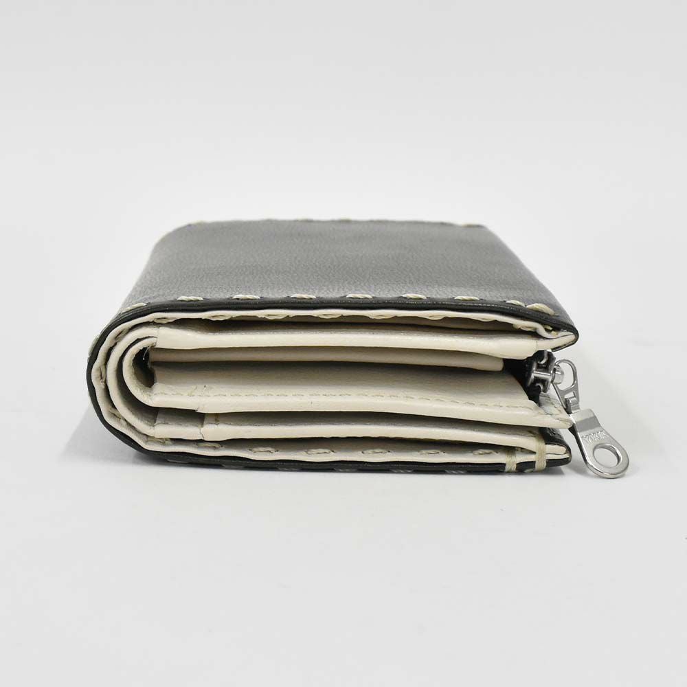 キャサリンハムネットKATHARINEHAMNETTLONDONミドルウォレット財布二つ折り縦長メンズレディーステーラード2二つ折り財布ファスナー本革革レザーブランド2つ折り財布おしゃれかっこいいギフト490-58705父の日