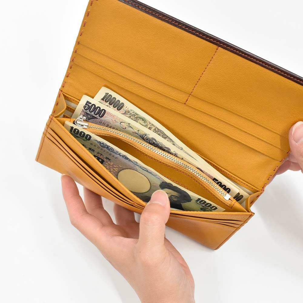 キャサリンハムネットKATHARINEHAMNETTLONDON長財布かぶせ財布本革メンズレディーステーラード2革レザープレゼント男性人気ブランド大容量薄いかぶせ型おしゃれかっこいい490-58706父の日