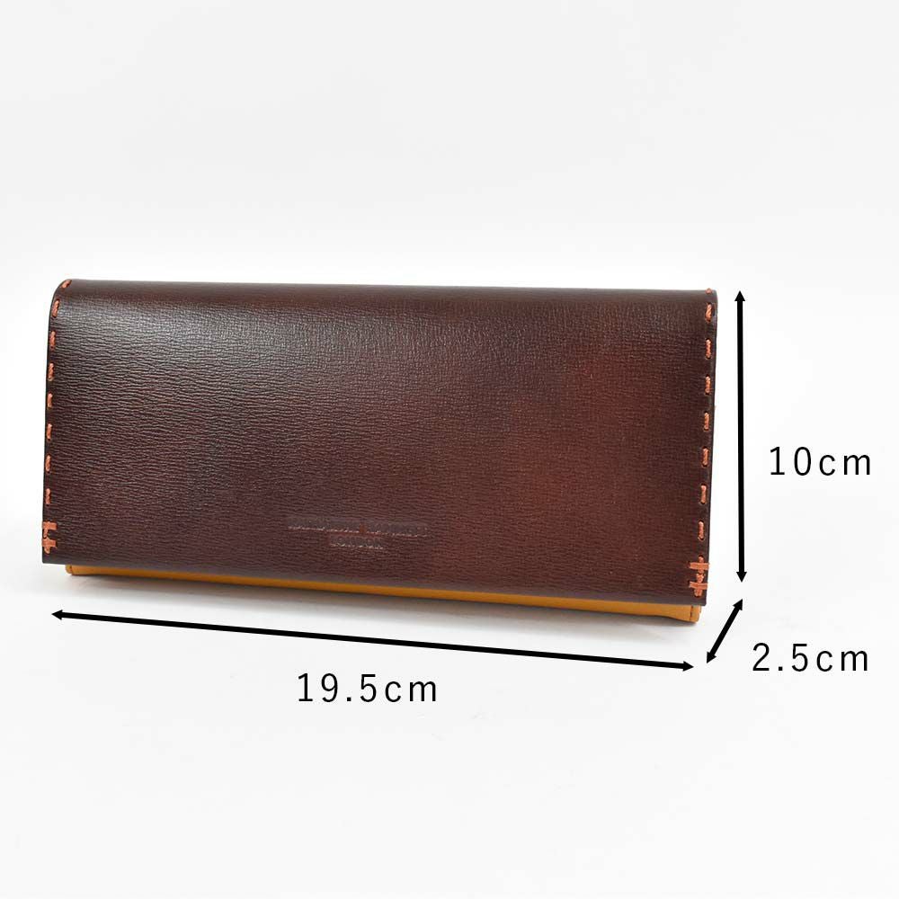 キャサリンハムネットKATHARINEHAMNETTLONDON長財布かぶせ財布本革メンズレディーステーラード2革レザープレゼント男性人気ブランド大容量薄いかぶせ型おしゃれかっこいい490-58706父の日