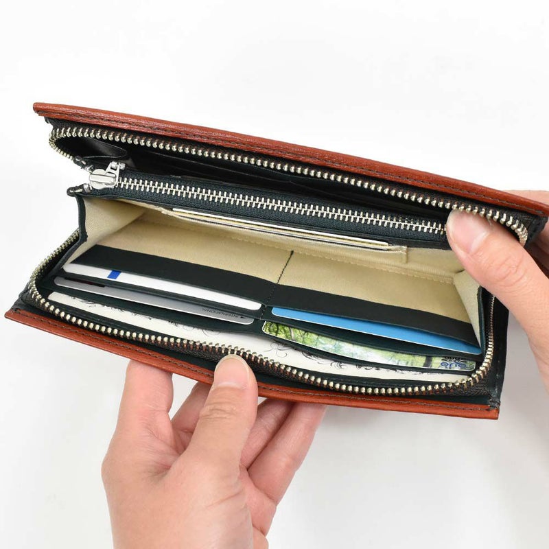 キャサリンハムネットKATHARINEHAMNETTLONDON長財布ラウンドファスナー財布本革メンズレディースカラーテーラード2革レザープレゼント男性人気ブランド大容量薄いおしゃれファスナー付き490-58707父の日