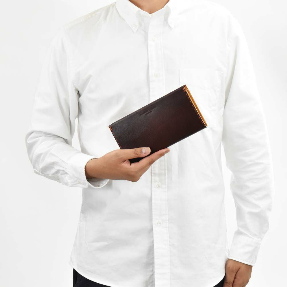 キャサリンハムネットKATHARINEHAMNETTLONDON長財布ラウンドファスナー財布本革メンズレディースカラーテーラード2革レザープレゼント男性人気ブランド大容量薄いおしゃれファスナー付き490-58707父の日