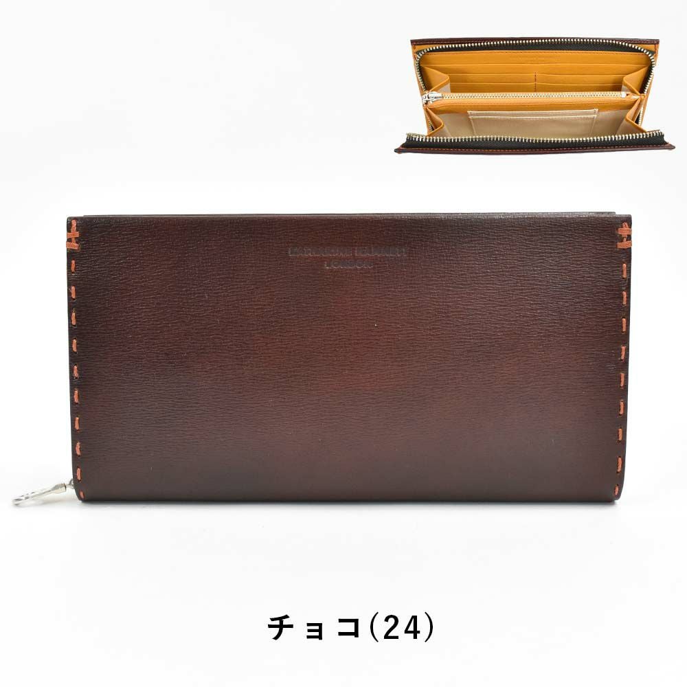 キャサリンハムネットKATHARINEHAMNETTLONDON長財布ラウンドファスナー財布本革メンズレディースカラーテーラード2革レザープレゼント男性人気ブランド大容量薄いおしゃれファスナー付き490-58707父の日