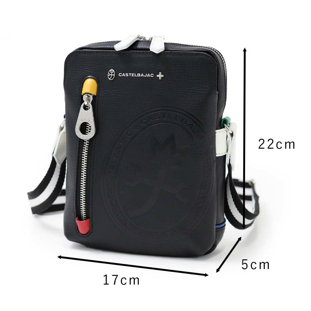 【P最大34倍|スーパーSALE】カステルバジャックショルダーバッグバッグCASTELBAJACデンス本革メンズレディースショルダーバックショルダー斜めがけバック斜め掛けバッグ肩掛けカバンレザー革ブランド大人おしゃれ日本製72111