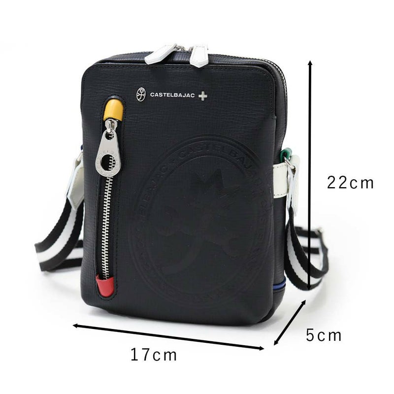 【P最大34倍|スーパーSALE】カステルバジャックショルダーバッグバッグCASTELBAJACデンス本革メンズレディースショルダーバックショルダー斜めがけバック斜め掛けバッグ肩掛けカバンレザー革ブランド大人おしゃれ日本製72111