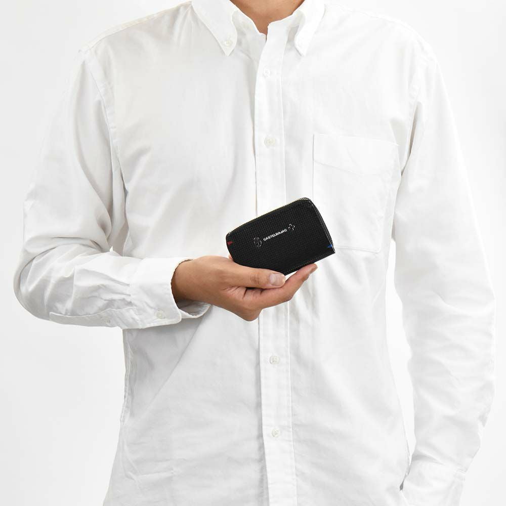 【Rカードでさらに+4倍|6/15限定】カステルバジャック小銭入れミニ財布財布CASTELBAJACメンズレディーストルクミニウォレットミニコンパクトコインケース小銭ブランドコンパクト財布薄い小さいキャッシュレス本革96632