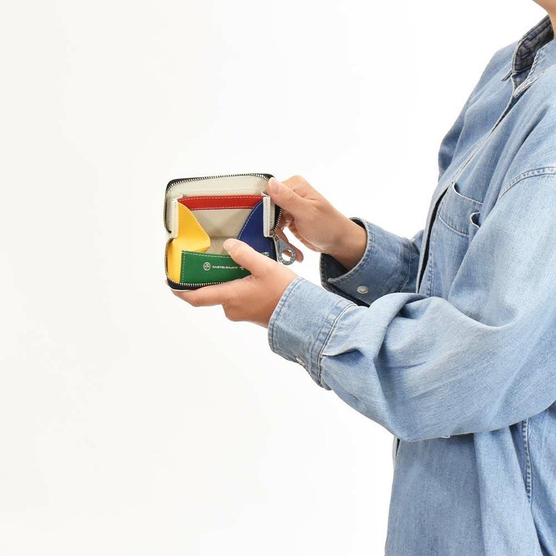 【Rカードでさらに+4倍|6/15限定】カステルバジャック小銭入れミニ財布財布CASTELBAJACメンズレディーストルクミニウォレットミニコンパクトコインケース小銭ブランドコンパクト財布薄い小さいキャッシュレス本革96632