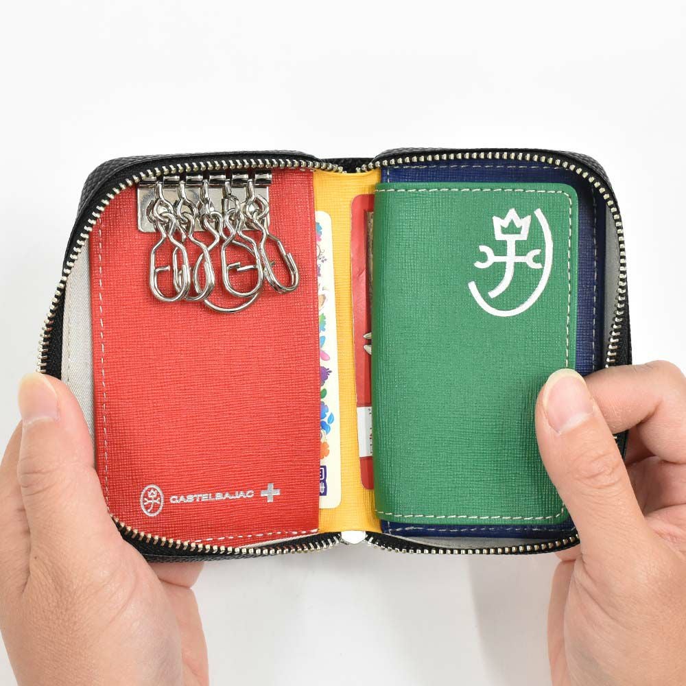 【Rカードでさらに+4倍|6/15限定】カステルバジャックキーケーススマートキーCASTELBAJAC本革革レザーメンズレディーストルク鍵ケース鍵入れ5連6連コンパクト人気ブランドおしゃれ大容量人気ギフトプレゼント男性女性096633