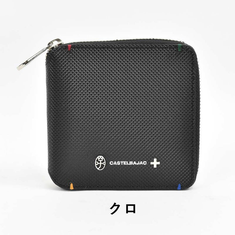 【Rカードでさらに+4倍|6/15限定】カステルバジャック財布二つ折りラウンドファスナーメンズレディーストルクCASTELBAJAC二つ折り財布バジャック本革革レザー2つ折り2つ折り財布ファスナーミドルウォレット人気ブランド薄い096634