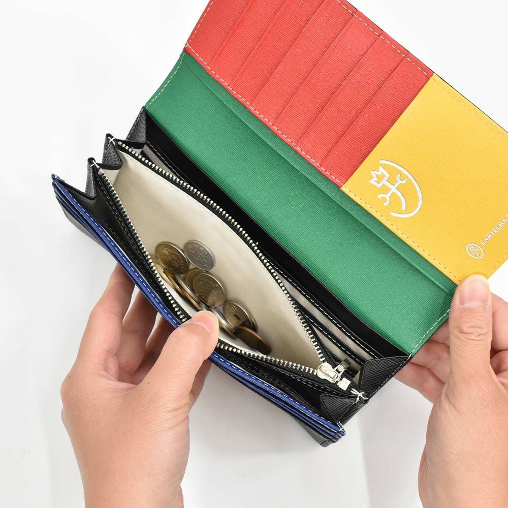 【Rカードでさらに+4倍|6/15限定】カステルバジャック財布長財布かぶせメンズレディーストルクCASTELBAJACバジャック本革革レザー小銭入れ付き小銭入れあり札入れロングウォレット彼氏ギフトプレゼント人気ブランド薄い096635
