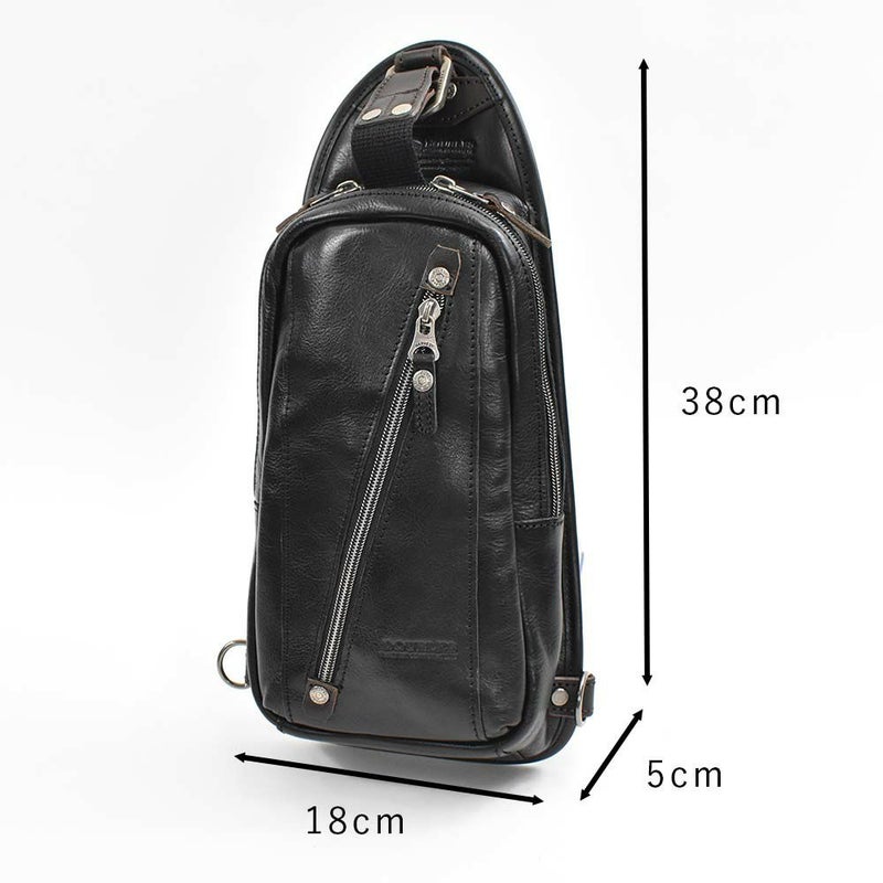 【ポイント最大36倍|6/25限定】DOUBLESダブルスボディバッグメンズレディース本革牛革革レザーブランドワンショルダーバッグワンショルダーショルダーバッグボディーバッグボディバック斜め掛けバッグ斜めがけバッグVIF-7200