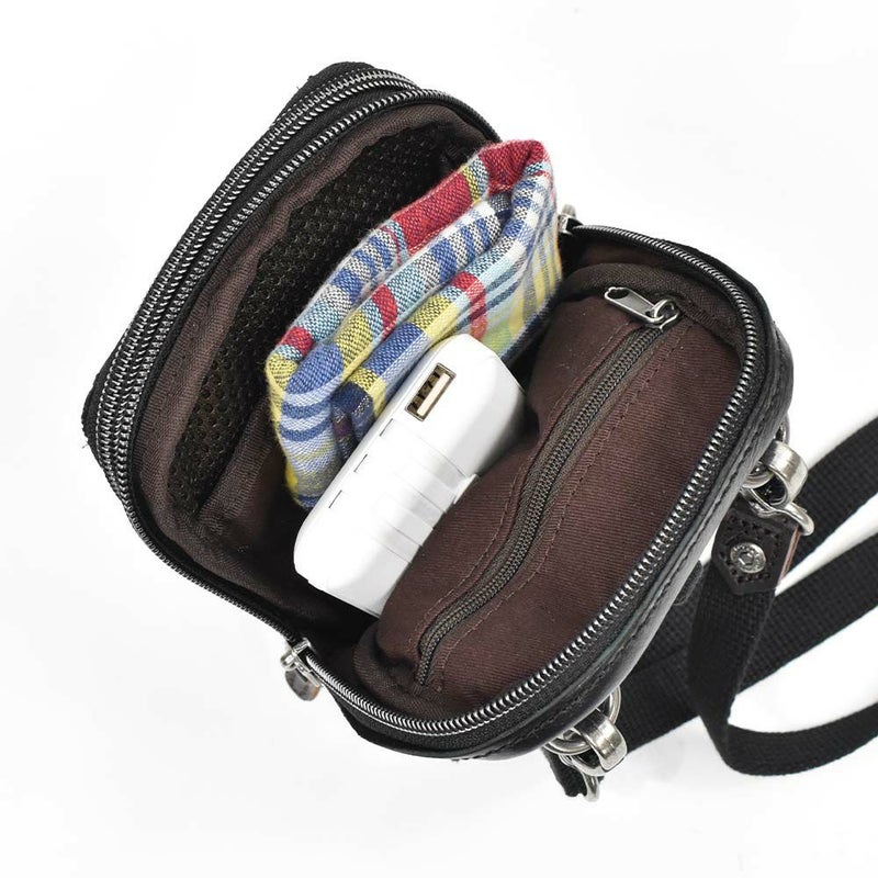 【ポイント最大36倍|6/25限定】DOUBLESダブルスベルトポーチチョークバッグメンズレディース小さいミニ本革牛革革レザーブランドウエストバッグポーチショルダーバッグ小物入れ小物ポーチカラビナおしゃれ2WAYVIF-7200