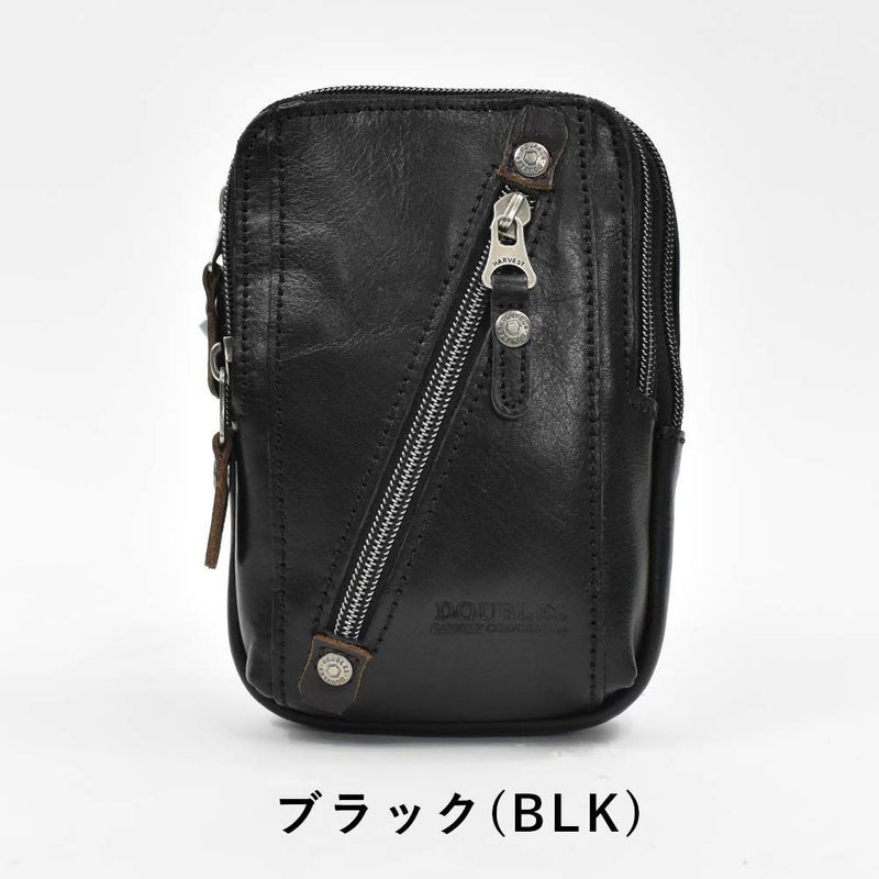 【ポイント最大36倍|6/25限定】DOUBLESダブルスベルトポーチチョークバッグメンズレディース小さいミニ本革牛革革レザーブランドウエストバッグポーチショルダーバッグ小物入れ小物ポーチカラビナおしゃれ2WAYVIF-7200