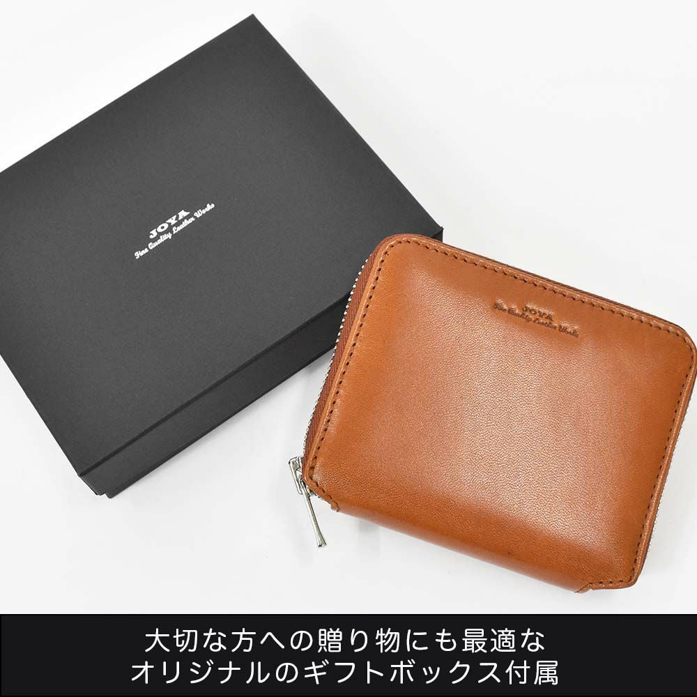 JOYAジョヤ財布二つ折りラウンドファスナーメンズレディース二つ折り財布本革革牛革レザー2つ折り2つ折り財布ファスナーミドルウォレット人気ブランドコンパクトバングラディッシュJ3007