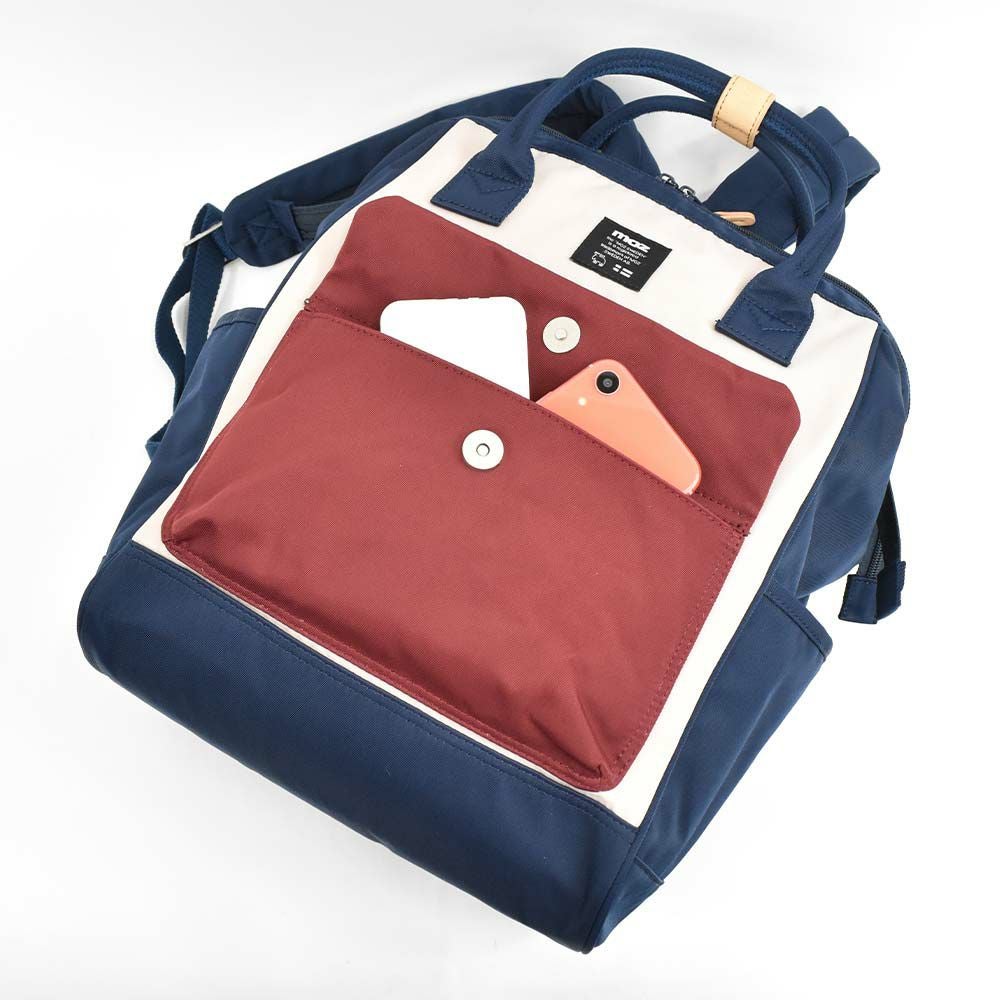 【P最大34倍|お買い物マラソン】mozリュックモズバッグレディースリュック口金A4小さめマザーズリュックマザーズバッグママバッグママリュックナイロン大人ブランド軽量軽い背面ファスナー大容量おしゃれがま口人気ZZCI-07L