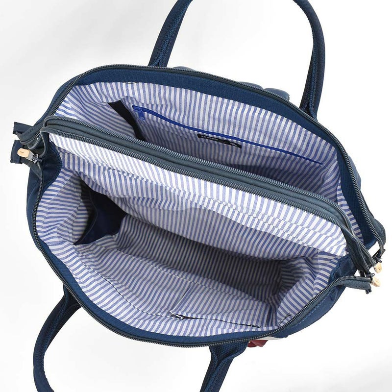 【P最大34倍|お買い物マラソン】mozリュックモズバッグレディースリュック口金A4小さめマザーズリュックマザーズバッグママバッグママリュックナイロン大人ブランド軽量軽い背面ファスナー大容量おしゃれがま口人気ZZCI-07L