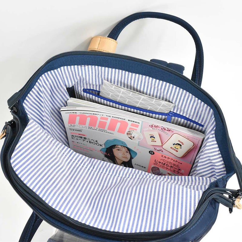 【P最大34倍|お買い物マラソン】mozリュックモズバッグレディースリュック口金A4小さめマザーズリュックマザーズバッグママバッグママリュックナイロン大人ブランド軽量軽い背面ファスナー大容量おしゃれがま口人気ZZCI-07L