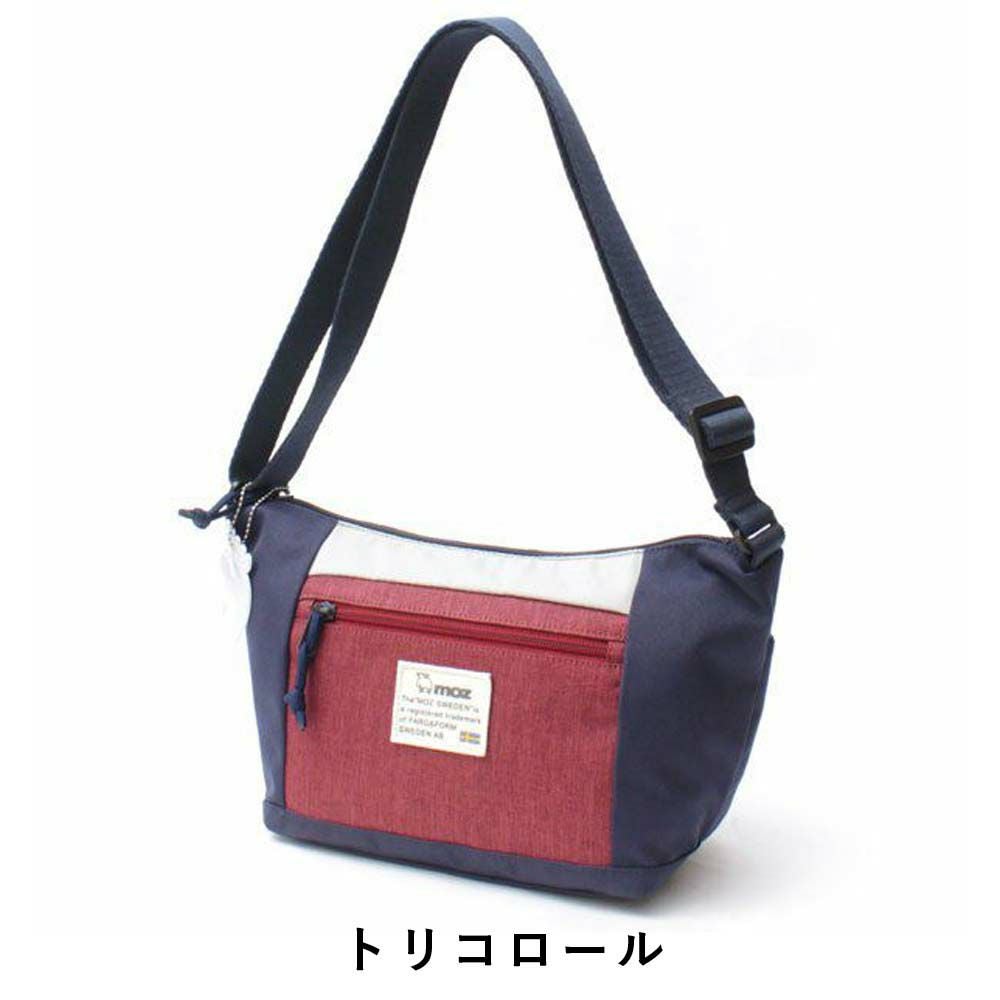 【P最大34倍|お買い物マラソン】mozショルダーバッグモズレディースショルダーバッグ三日月型ショルダーバック斜めがけ斜め掛けナイロン大人ブランド軽量軽い小さめマザーズバッグママバッグファスナー付きおしゃれかわいいZZEI-11