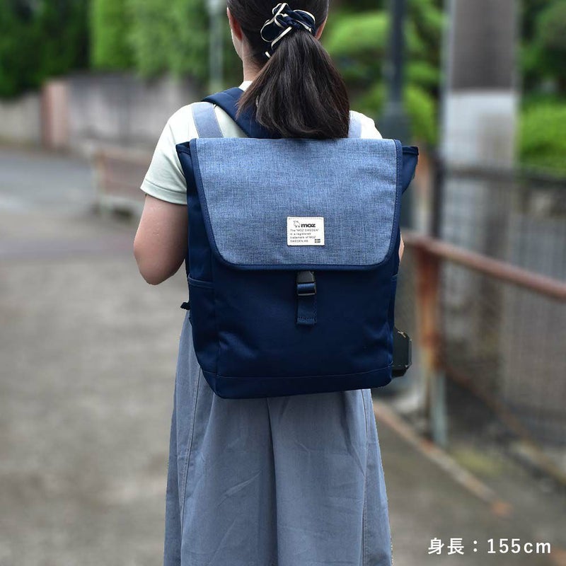 【P最大34倍|お買い物マラソン】mozリュックモズかぶせ型バッグレディースリュックB417L大きめリュックサックマザーズリュックマザーズバッグママバッグママリュックナイロン大人ブランド軽量軽い背面ファスナー通勤通学ZZEI-12