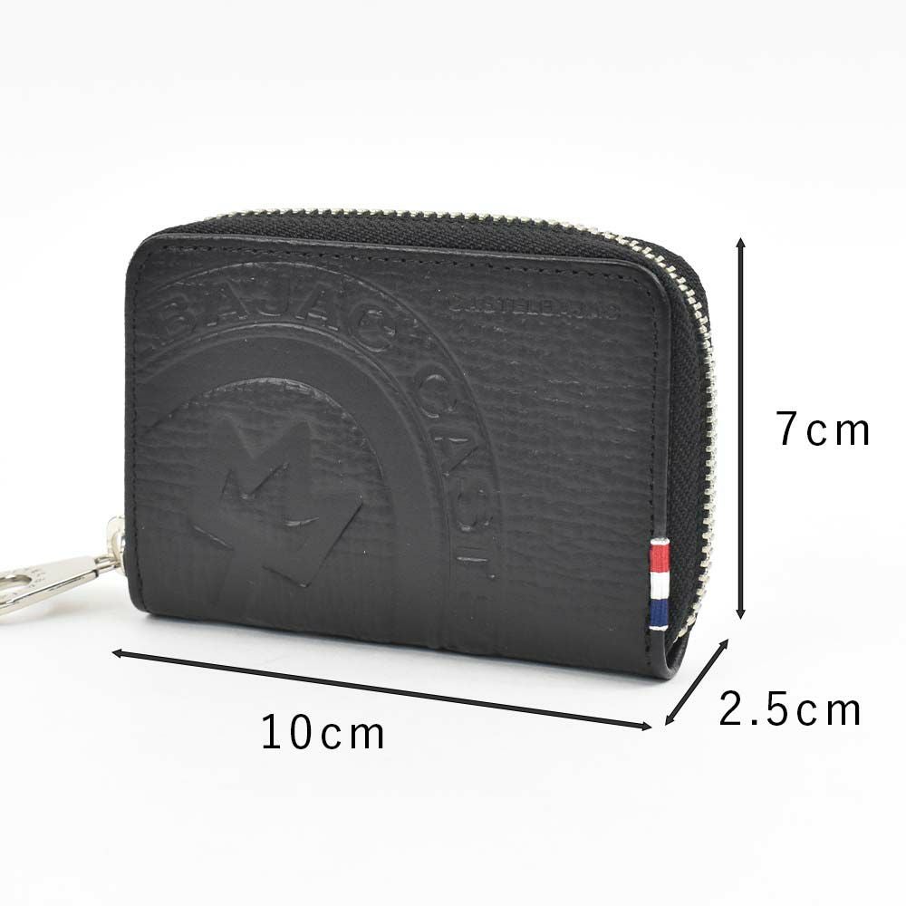 カステルバジャック小銭入れミニ財布財布CASTELBAJACメンズレディースピッコロキーホルダー付きミニウォレットミニコンパクトコインケースキーケース小銭ブランドコンパクト財布薄い小さいキャッシュレス本革022611